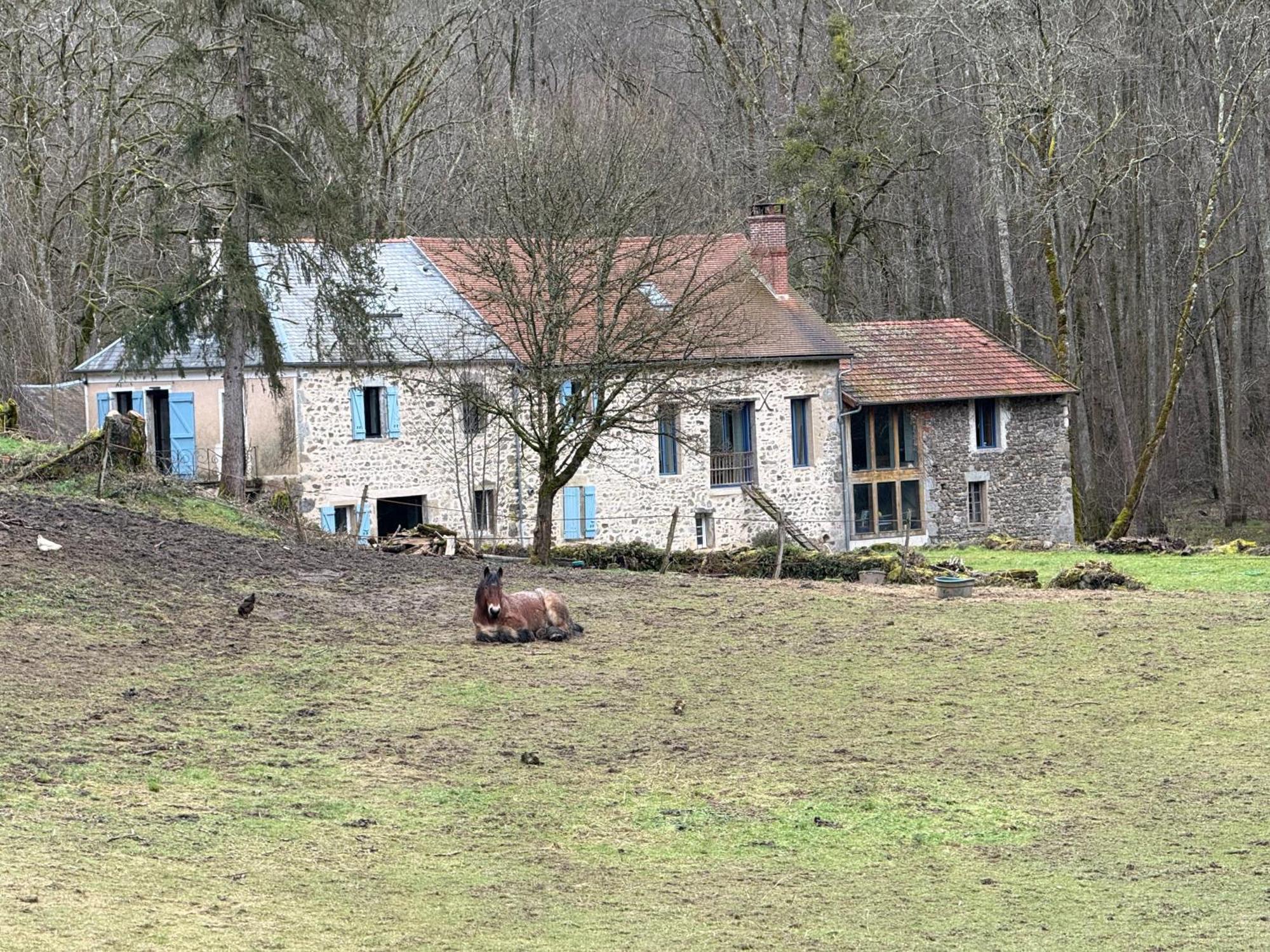 Gite De La Fontaine Saint-Andre-en-Morvan ภายนอก รูปภาพ